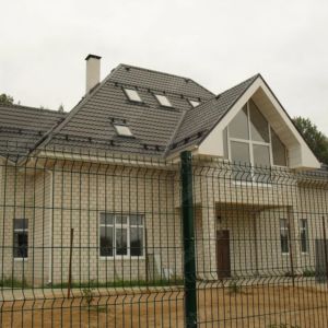 Столб оцинкованный с отверстиями и заглушкой, полимерное покрытие, 62*55 мм, L=2500мм фото 5