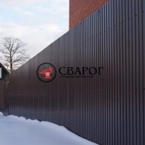Сплошной забор