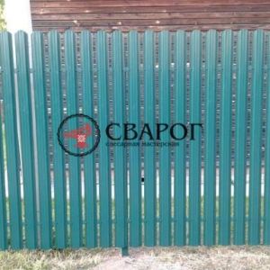 евроштакетник зеленый