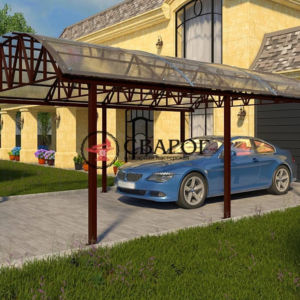навес для авто дерош фото 2