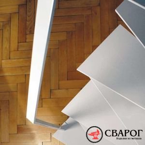 Легкая лестница в стиле Loft 5