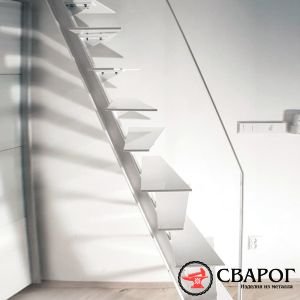 Легкая лестница в стиле Loft фото2