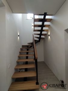 Лестница Дрезден с перилами 2