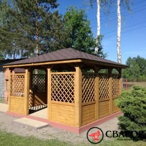 Беседка Юпитер 3 × 4