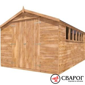 Сарай для тяжелых условий эксплуатации «Латли» 3м x 5м