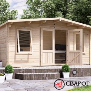 Бревенчатый коттедж «Северн» 5м х 2,5м
