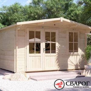 Бревенчатый домик «Рейн», 4,0м x 2,5м