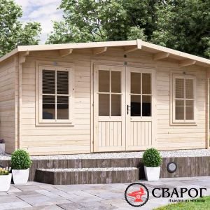 Бревенчатый коттедж «Северн» 5м х 2,5м