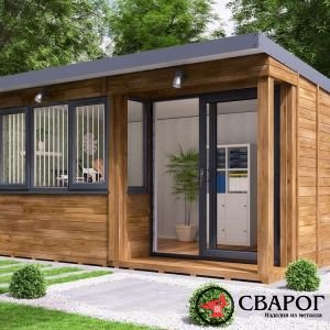 Садовый офис «Хелен» 4,5м х 2,5м