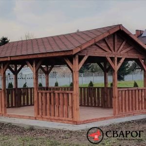 Беседка Сарай Планета 6 × 4