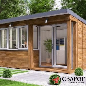 Садовый офис «Хелен» 4,5м х 2,5м