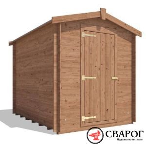 Сверхпрочный сарай для бревен «Тармо» 1,8м х 2,5м