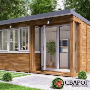 Садовый офис «Хелен» 4,5м х 2,5м