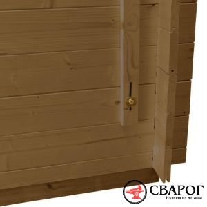 Сверхпрочный сарай для бревен «Тармо» 1,8м х 2,5м
