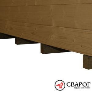 Сверхпрочный сарай для бревен «Тармо» 1,8м х 2,5м