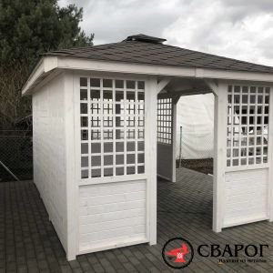 Беседка Белая Леди 3 х 4 м