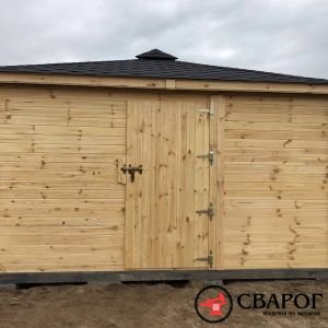 Беседка Меркурий + дом Гравитация 7 × 3