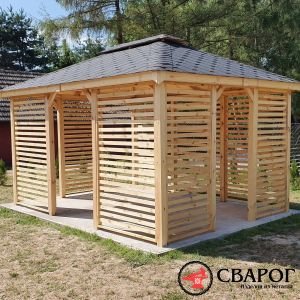 Беседка Солнце 3 × 4
