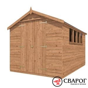 Садовый домик для инструментов «Бирджи» 2,5 м x 3,5 м