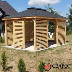 Беседка Солнце 3 × 4