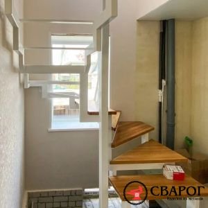 Каркас лестницы в частный дом фото3