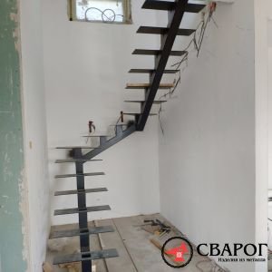 Лестница на монокосоуре с точечной подсветкой "Констанц" фото8
